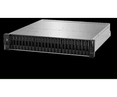 Serveris „Lenovo ThinkSystem DE2000H“ (16 GB talpyklos) be HIC hibridinis „flash“ masyvas 2U24 SFF V2, 2x „Lenovo ThinkSystem DE2000/4000 HIC“, 32 GB FC, 4 prievadai, 8x „Lenovo 10 GB iSCSI/16 GB FC universalus SFP+ modulis, 12x DE serijos 960 GB SSD / 3 metai NBD