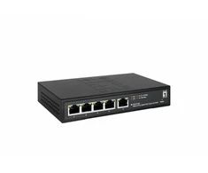 Šakotuvas Level One Jungiklis LevelOne LevelOne jungiklis 5x GE GES-2105P Hilbert 60W 4xPoE+