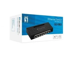 Šakotuvas Level One Switch LevelOne LevelOne GEU-0821 jungiama ir tinklo jungtys Valdomas Gigabit Ethernet (10/100/1000)