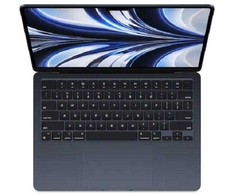 Nešiojamas kompiuteris Apple „MacBook Air“ 13,6 colio „Retina“ / 94 branduolių „M2“ (8 branduolių procesorius, 8 branduolių vaizdo plokštė, 16 branduolių „NeuralEngine“) / 8 GB / 256 GB – vidurnakčio režimas – JAV KB (pridedamas JAV maitinimo šaltinis, JAV–ES adapteris)