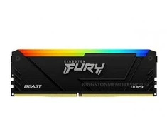 RAM „Kingston KF436C18BB2A/32“ 32 GB 3600 MT/s DDR4 CL18 DIMM FURY Beast RGB | „Kingston“