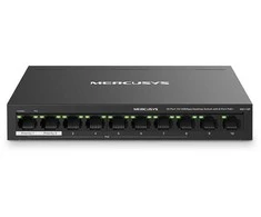 Šakotuvas Mercusys 10 prievadų 10/100 Mbps darbalaukio jungiklis su 8 prievadų PoE+ | Mercusys