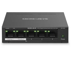 Šakotuvas Mercusys 5-port Gigabit Desktop Switch su 4-Port PoE+ | Mercusys