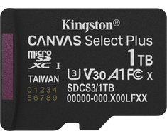 Atminties kortelė KINGSTON 1TB micSDXC Canvas Select Plus