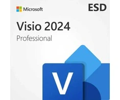 „Microsoft LIC FPP VISIO PRO 2024 ESD ALL LNG“