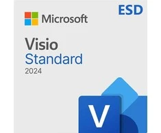 „Microsoft LIC FPP VISIO STD 2024 ESD ALL LNG“