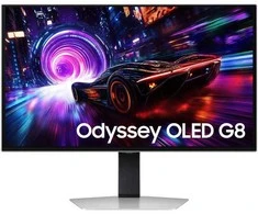 „Samsung Odyssey OLED G8 G81SF“, 27 colių įstrižainės 4K žaidimų monitorius, 240 Hz, QD-OLED, suderinamas su G-SYNC