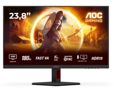 Monitorius AOC Q24G4RE 23,8 colio greitas IPS QHD 180 Hz 300 cd/m2 1 ms HDMI2.0 DP1.4