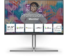 Monitorius AOC U32U3CV 31,5 colio nano IPS WLED UHD 60 Hz HDMI