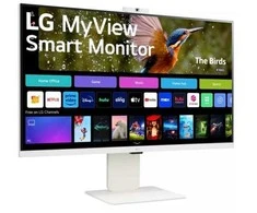 Monitorius LG 31.5" 32SR85U-W.AEU, Įstrižainė (coliai): 31.5, Įstrižainė (cm): 80, Kraštinių santykis: 16:9, Ekranas: IPS, Raiška: 3840x2160, Atnaujinimo dažnis: 60Hz, Atsako laikas GtG: 5ms, Ryškumas (maks.): 400 cd/m², Kontrastas (statinis): 1000:1, Matymo kampas: 178/178, Spalvų gama: DCI-P3, Spalvų gama