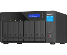 Serveris QNAP TVS-h874X NAS Tower Ethernet LAN Juodas