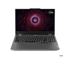 Nešiojamas kompiuteris  Lenovo LOQ 15ARP9 AMD Ryzen™ 7 7435HS/39.6 cm (15.6") Full HD 16 GB DDR5-SDRAM 512 GB SSD NVIDIA GeForce RTX 4050 Wi-Fi 6 (802.11ax) Pilkas