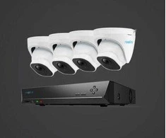 Reolink NVS8-5MD4 (kupolinis) NVR | 2K | 5MP | 8 kanalai | 4x D500 | PoE | 2TB