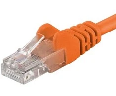 PremiumCord PREMIUMCORD Patch UTP kabelis RJ45-RJ45 CAT5e 0,5 m oranžinis