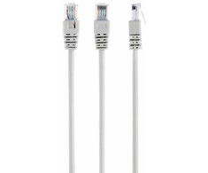 Premiumcord Kitas PACHCORD UTP RJ45 Cat.5e 1m GRI (UTP-5E-1-G)