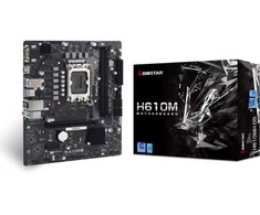 Biostar H610MHP 2.0 pagrindinė plokštė Intel H610 LGA 1700 micro ATX