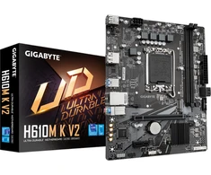 Pagrindinė plokštė GIGABYTE H610M K V2 LGA1700 1xHDMI 1xDP