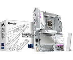 „GIGABYTE B860 AORUS ELITE WIFI7 ICE“ pagrindinė plokštė – „Intel Core Ultra“ serijos procesoriai, 14+1+2+1 fazės VRM, iki 9200MHz DDR5, 1xPCIe 5.0 + 2xPCIe 4.0 M.2, 2.5GbE LAN, WIFI 7, USB 4