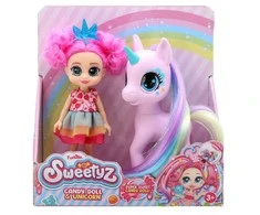 Sweetyz Lėlė su priedais su Vienaragiu 03-81075, 12 cm