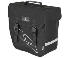 Dviračio krepšys M-wave Amsterdam Single, 18l, kairė pusė, juodas