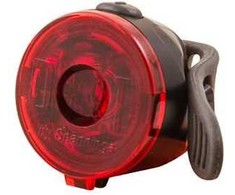 LED galinis žibintas Spanninga - Baterija - Raudonas - Kad būtumėte matomas - Laisvalaikio dviratis