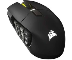 CORSAIR SCIMITAR ELITE WIRELESS SE Pelė žaidimams Gun metal 33000 DPI Optinė