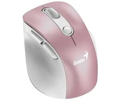 Genius Ergo 9000S Pro Bevielė pelė, rožinė, 2400DPI