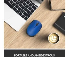 Belaidė pelė Logitech M171, mėlyna