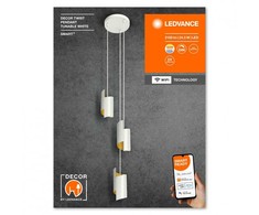 Ledvance 24,5W LED pakabinamas šviestuvas SMART+, baltas, 3000–6500K, dimeriuojamas