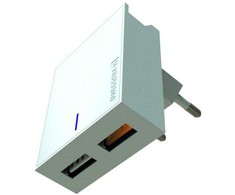 Swissten įkroviklis 2x USB-A 3 A (22049600)