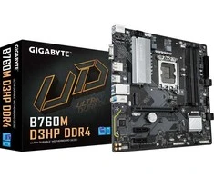 Pagrindinė plokštė „Gigabyte B760M D3HP DDR4“ | Procesorių šeima „Intel“ | Procesoriaus lizdas LGA1700 | DDR4 | Palaikomos standžiojo disko sąsajos M.2, SATA | SATA jungčių skaičius: 4