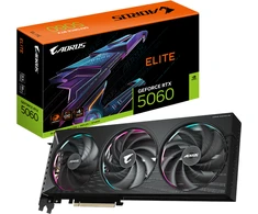 Vaizdo plokštė GIGABYTE AORUS GeForce RTX 5060 ELITE 8G Grafikos plokštė - 8GB GDDR7