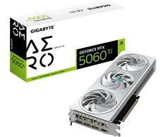 GIGABYTE GeForce RTX 5060 Ti AERO OC 8GB GDDR7 vaizdo plokštė, 3xDP, 1xHDMI