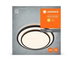 Lubinis šviestuvas Lubinis LED šviestuvas LEDVANCE ORBIS BERLIN, 16W, 3000K, 2000lm, juodos sp. Ø30cm