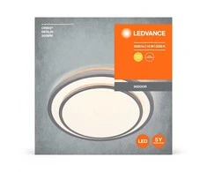 Lubinis šviestuvas Lubinis LED šviestuvas LEDVANCE ORBIS BERLIN, 16W, 3000K, 2000lm, sidabrinės sp. Ø30cm