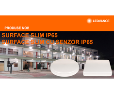 Ledvance 26W LED plafonas SLIM, kvadratinis, baltas, 4000K, IP65