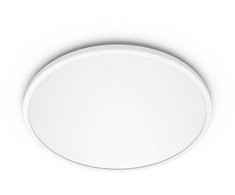 Plafoniera LED Philips Superslim CL550, 3 trepte de intensitate, 18W ,1700 lm, lumina neutra (4000K), IP20, 30cm, Alb