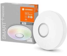 Lubinis šviestuvas Ledvance 18W paviršinis šviestuvas SMART + WIFI ORBIS, baltas, 2700…6500K
