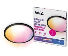 Lempa WiZ Smart WiFi SuperSlim, 545mm, Juodas | 32 W | 2200-6500 K (RGB)