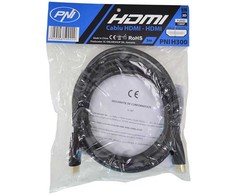PNI H300 didelės spartos 1.4V HDMI laidas, kištukinis, Ethernet, paauksuotas, 3m