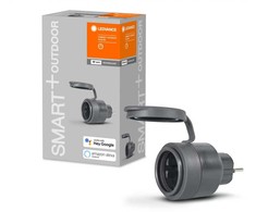 Išmanus lizdas LEDVANCE SMART+ WIFI COMPACT, antracito sp.