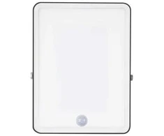 Bikuva.lt 50W LED prožektorius ESSENTIALS, juodas, 4000K, su judesio davikliu