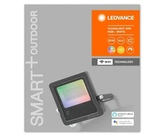 30W SMART+ prožektorius LEDVANCE, RGBW, dimeriuojamas, IP65, tamsiai pilkas