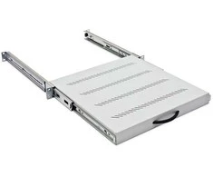 Triton RAB-UP-X19-A1, 19 colių ištraukiama lentyna, keliamoji galia iki 50 kg, 1 aukšt./650 mm, RAL 9005 juoda - RAB-UP-X19-A1
