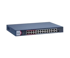 PoE šakotuvas Hikvision DS-3E1326P-EI/M