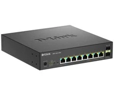 Šakotuvas D-LINK DMS-1250-10SPL/E 8 prievadų kelių gigabitų išmanusis valdomas komutatorius | D-Link