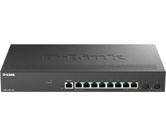 Šakotuvas D-LINK DMS-1250-10S/E 10-Port 2.5G Smart Managed Fiber Switch | D-Link
