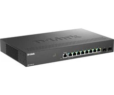 Šakotuvas D-LINK DMS-1250-10S/E 10-Port 2.5G Smart Managed Fiber Switch | D-Link