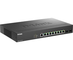 Šakotuvas D-LINK DMS-1250-10SP/E 10 prievadų 2.5G išmanusis valdomas PoE komutatorius | D-Link