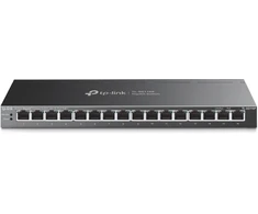 Šakotuvas TP-LINK TL-SG116P 16 prievadų gigabito darbalaukio komutatorius su 16 prievadų PoE+ | TP-LINK | 16 prievadų gigabito darbalaukio komutatorius | TL-SG116P | Nevaldomas | Stalinis